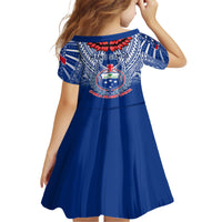 Samoa Rugby Family Matching Short Sleeve Bodycon Dress and Hawaiian Shirt 2023 Go Manu Samoa With Ula Fala Style LT14 - Polynesian Pride