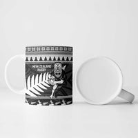 New Zealand Christmas Rugby Personalised Ceramic Mug Meri Kirihimete All Black Maori LT14 - Polynesian Pride