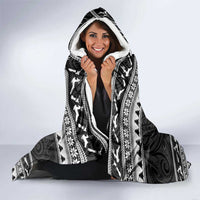 New Zealand Christmas Rugby Personalised Hooded Blanket Meri Kirihimete All Black Maori LT14 - Polynesian Pride