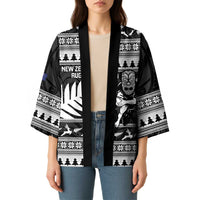 New Zealand Christmas Rugby Personalised Kimono Meri Kirihimete All Black Maori LT14 - Polynesian Pride