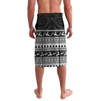 New Zealand Christmas Rugby Personalised Lavalava Meri Kirihimete All Black Maori LT14 - Polynesian Pride