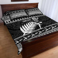 New Zealand Christmas Rugby Personalised Quilt Bed Set Meri Kirihimete All Black Maori LT14 - Polynesian Pride