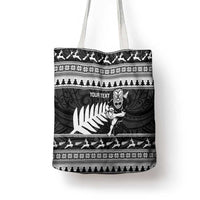 New Zealand Christmas Rugby Personalised Tote Bag Meri Kirihimete All Black Maori LT14 - Polynesian Pride