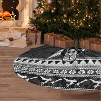 New Zealand Christmas Rugby Tree Skirt Meri Kirihimete All Black Maori LT14 - Polynesian Pride