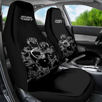 New Zealand Silver Fern Rugby Car Seat Cover Haka Aotearoa Kiwi Dance LT14 - Polynesian Pride