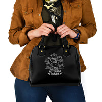 New Zealand Silver Fern Rugby Shoulder Handbag Haka Aotearoa Kiwi Dance LT14 - Polynesian Pride