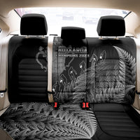 Custom New Zealand Silver Fern Rugby Back Car Seat Cover All Black Go Champions 2023 With Trophy Proud LT14 - Polynesian Pride