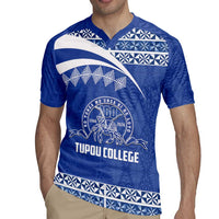 Personalised Tonga Tupou College Toloa Rugby Jersey 160 Years Anniversary Tongan Ngatu Pattern