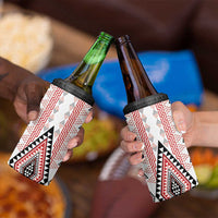 Aotearoa Taniko 4 in 1 Can Cooler Tumbler Niho Taniwha Purapura Whetu Mix Poutama LT14 - Polynesian Pride