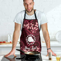 Personalised Cook Islands Mangaia Apron Tiare Maori Polynesian Waves Tattoo