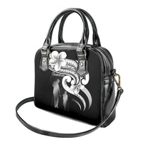 Guam Father's Day Shoulder Handbag Chamorro Latte Stone Polynesian Pattern