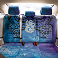 New Zealand Matariki Back Car Seat Cover Aotearoa Maori New Year Manaia Galaxy Vibes LT14 - Polynesian Pride