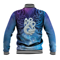 New Zealand Matariki Baseball Jacket Aotearoa Maori New Year Manaia Galaxy Vibes LT14 - Polynesian Pride
