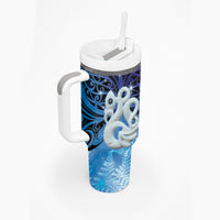 New Zealand Matariki Tumbler With Handle Aotearoa Maori New Year Manaia Galaxy Vibes LT14 - Polynesian Pride