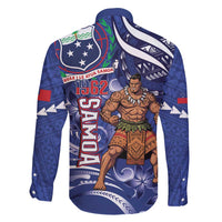 Samoa Independence Day Family Matching Off Shoulder Maxi Dress and Hawaiian Shirt 1962 Proud Samoan Warrior LT14 - Polynesian Pride