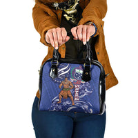 Samoa Independence Day Shoulder Handbag 1962 Proud Samoan Warrior