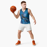 Paikea New Zealand Matariki Basketball Jersey Humpback Whale Taniko Motifs Ocean Vibes LT14 - Polynesian Pride