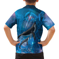 Paikea New Zealand Matariki Hawaiian Shirt Humpback Whale Taniko Motifs Ocean Vibes LT14 - Polynesian Pride