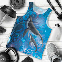 Paikea New Zealand Matariki Men Tank Top Humpback Whale Taniko Motifs Ocean Vibes LT14 - Polynesian Pride
