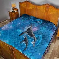 Paikea New Zealand Matariki Quilt Humpback Whale Taniko Motifs Ocean Vibes LT14 - Polynesian Pride