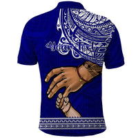 Custom Father Day American Samoa Polo Shirt I Love You Dad LT14 - Polynesian Pride