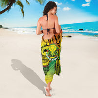 Hawaii Flag Day Sarong Kanaka Maoli With Kakau Polynesian Pattern