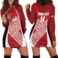 Tonga Rugby Custom Hoodie Dress Go ʻIkale Tahi Go Tongan Tapa Cloth LT14 - Polynesian Pride