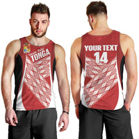 Tonga Rugby Custom Men Tank Top Go ʻIkale Tahi Go Tongan Tapa Cloth