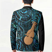 Kotiate New Zealand Blazer Maori Weapon Paua Shell Haka Fern LT14 - Polynesian Pride