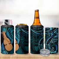 Kotiate New Zealand 4 in 1 Can Cooler Tumbler Maori Weapon Paua Shell Haka Fern LT14 - Polynesian Pride