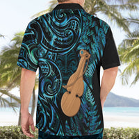 Kotiate New Zealand Hawaiian Shirt Maori Weapon Paua Shell Haka Fern