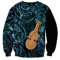 Kotiate New Zealand Sweatshirt Maori Weapon Paua Shell Haka Fern LT14 - Polynesian Pride
