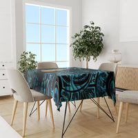 Kotiate New Zealand Tablecloth Maori Weapon Paua Shell Haka Fern LT14 - Polynesian Pride