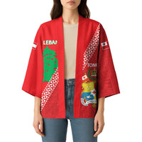 Tonga And Lebanon Kimono 2026 Together Half Style LT14 - Polynesian Pride