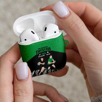 New Zealand and Ireland Rugby AirPods Case Chicago 2025 Go All Black Shamrocks LT14 - Polynesian Pride