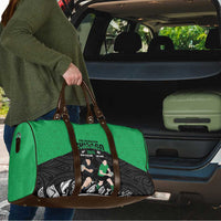 New Zealand and Ireland Rugby Travel Bag Chicago 2025 Go All Black Shamrocks LT14 - Polynesian Pride
