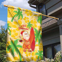 Aloha Hawaii Christmas Garden Flag Mele Kalikimaka Funny Santa Palaka Quilt Motifs LT14 - Polynesian Pride
