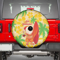 Aloha Hawaii Christmas Spare Tire Cover Mele Kalikimaka Funny Santa Palaka Quilt Motifs LT14 - Polynesian Pride