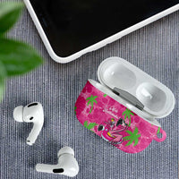 Aloha Hawaii Christmas AirPods Case Mele Kalikimaka Chill Flamingo Palaka Quilt Motifs LT14 - Polynesian Pride