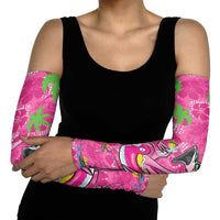 Aloha Hawaii Christmas Arm Sleeves Mele Kalikimaka Chill Flamingo Palaka Quilt Motifs LT14 - Polynesian Pride