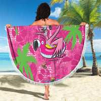 Aloha Hawaii Christmas Beach Blanket Mele Kalikimaka Chill Flamingo Palaka Quilt Motifs LT14 - Polynesian Pride