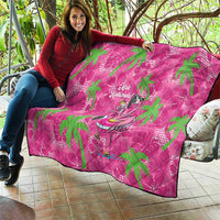 Aloha Hawaii Christmas Quilt Mele Kalikimaka Chill Flamingo Palaka Quilt Motifs LT14 - Polynesian Pride
