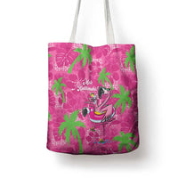 Aloha Hawaii Christmas Tote Bag Mele Kalikimaka Chill Flamingo Palaka Quilt Motifs LT14 - Polynesian Pride