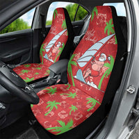 Aloha Hawaii Christmas Car Seat Cover Mele Kalikimaka Windsurfing Santa Palaka Quilt Motifs LT14 - Polynesian Pride