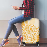 Niue Language Week Luggage Cover The Rock Coconut Crab - Siapo Gold Pastel