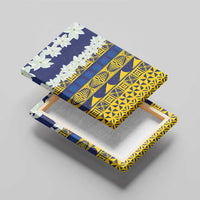 Tokelau Language Week Canvas Wall Art Tokelauan Tuluma With Gardenia Thunbergia