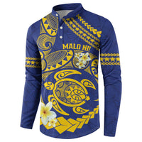 Te Vaiaho o te Gagana Tokelau Button Sweatshirt Polynesian Turtle - Malo Ni!