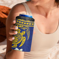 Te Vaiaho o te Gagana Tokelau 4 in 1 Can Cooler Tumbler Polynesian Turtle - Malo Ni! LT14 - Polynesian Pride