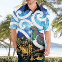 Kekeru New Zealand Matariki Hawaiian Shirt Kukupa Kowhai Maori New Year Blue Version LT14 - Polynesian Pride