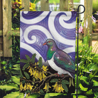 Kekeru New Zealand Matariki Garden Flag Kukupa Kowhai Maori New Year Purple Version LT14 Garden Flag Purple - Polynesian Pride